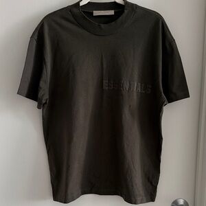 Essentials Men's Off-Black Tee